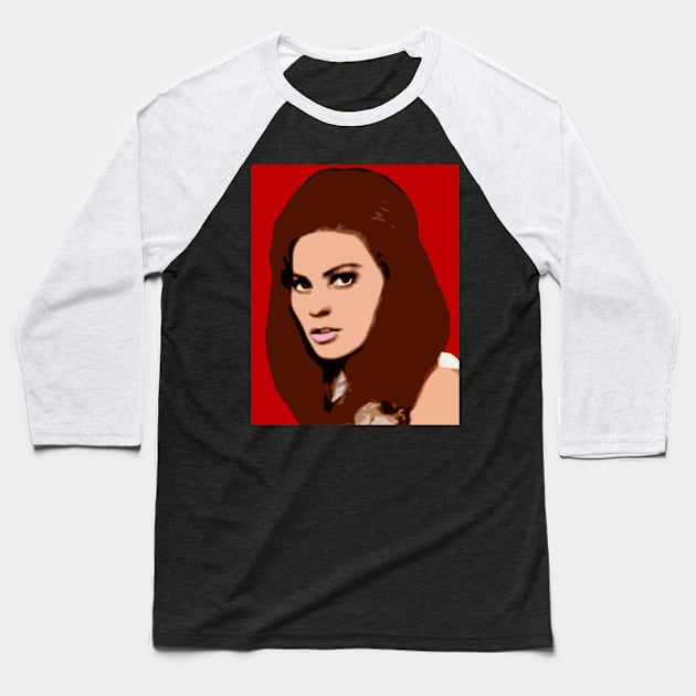 raquel welch Baseball T-Shirt by oryan80